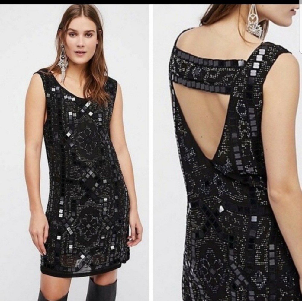 Free people beaded dress